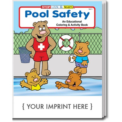Pool Safety Coloring Book