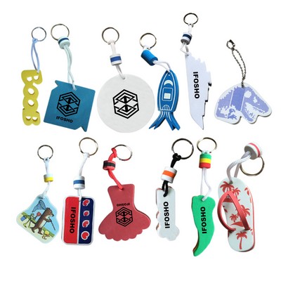 Custom Shape EVA Floating Keychain